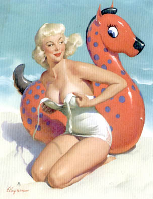 seahorse by Gil Elvgren.jpg
